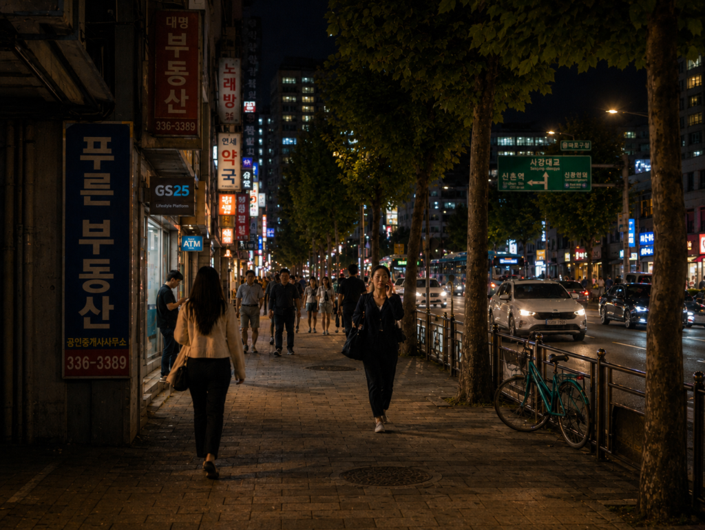 Is Korea safe at night